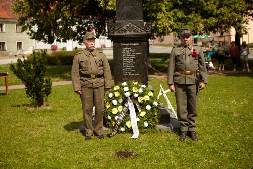 Vzpomínkový pietní akt u pomníku padlým vojákům v 1. světové válce