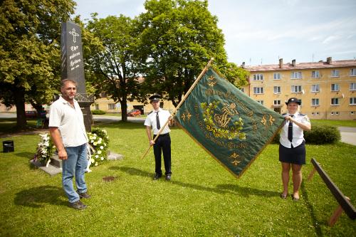 Vzpomínkový pietní akt u pomníku padlým vojákům v 1. světové válce