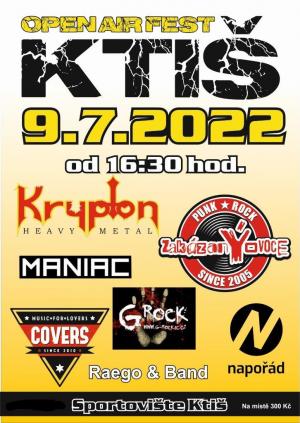 Open air fest Ktiš 2022